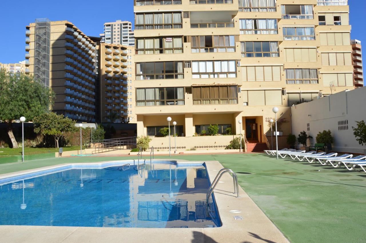 Apto With Pool Gemelos IV Benidorm Extérieur photo