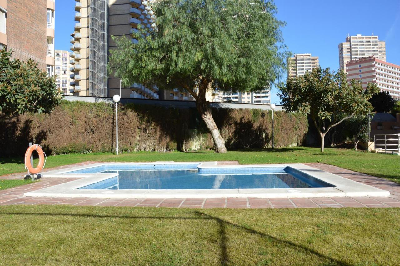 Apto With Pool Gemelos IV Benidorm Extérieur photo