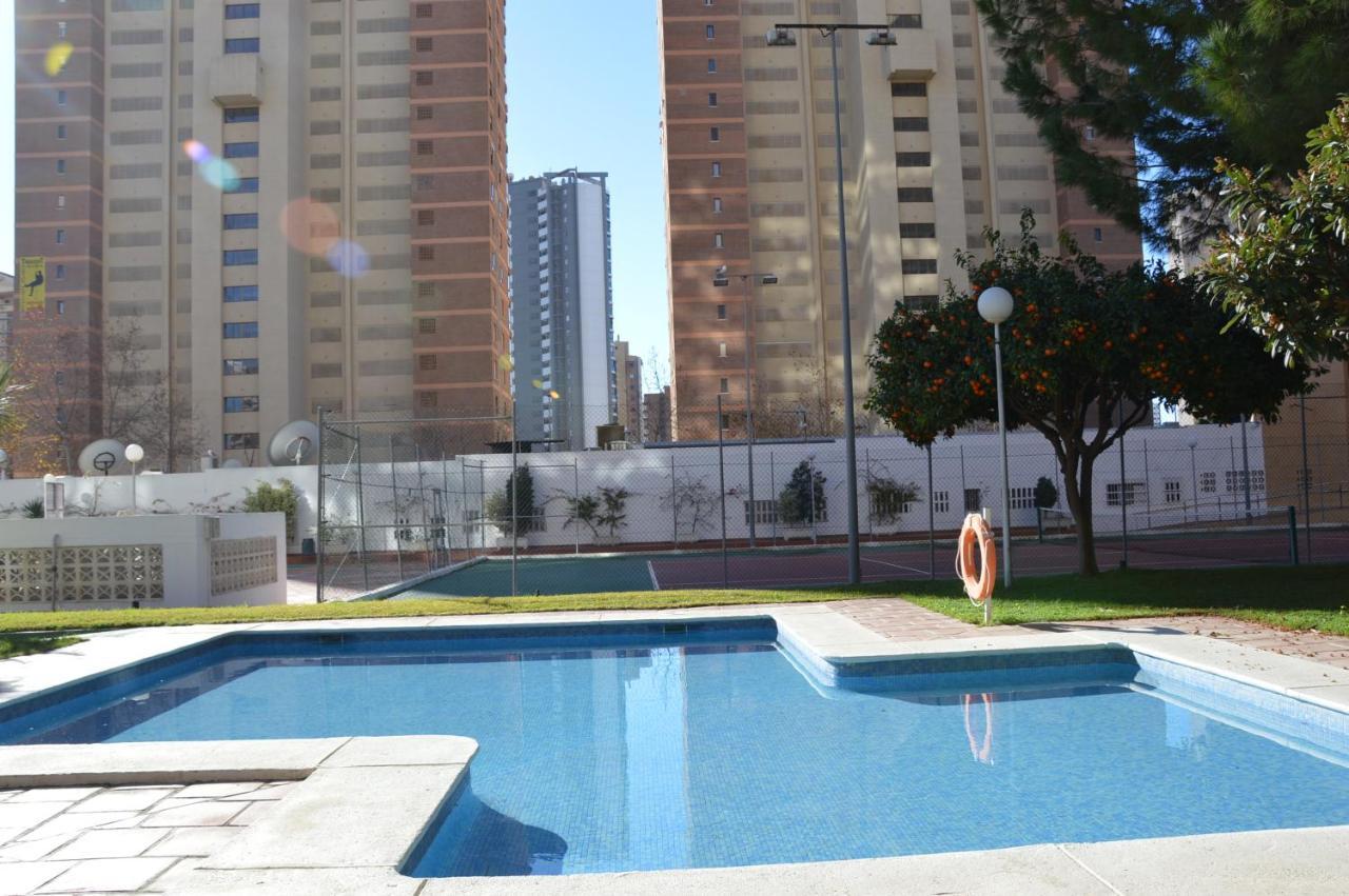 Apto With Pool Gemelos IV Benidorm Extérieur photo