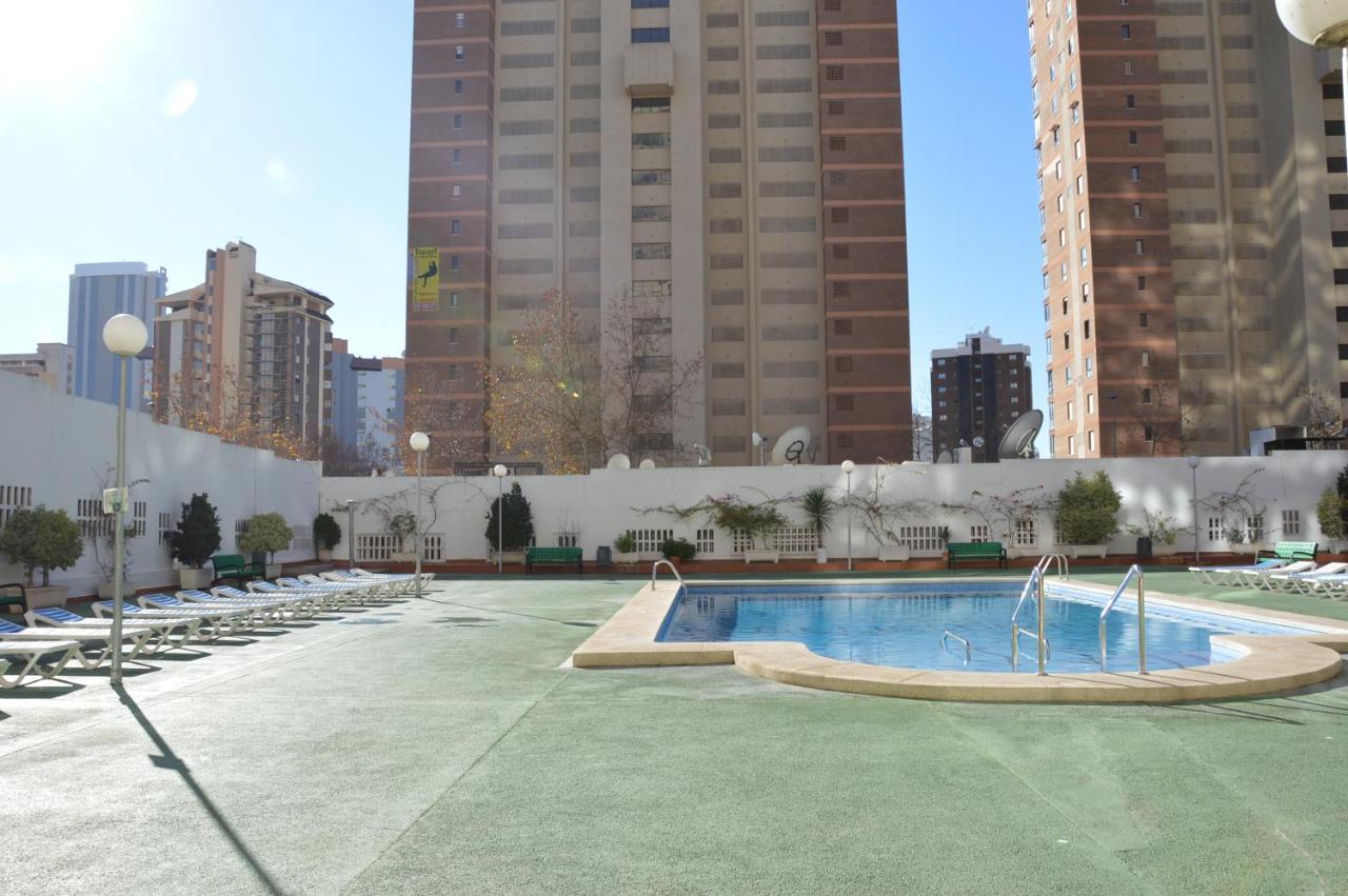 Apto With Pool Gemelos IV Benidorm Extérieur photo